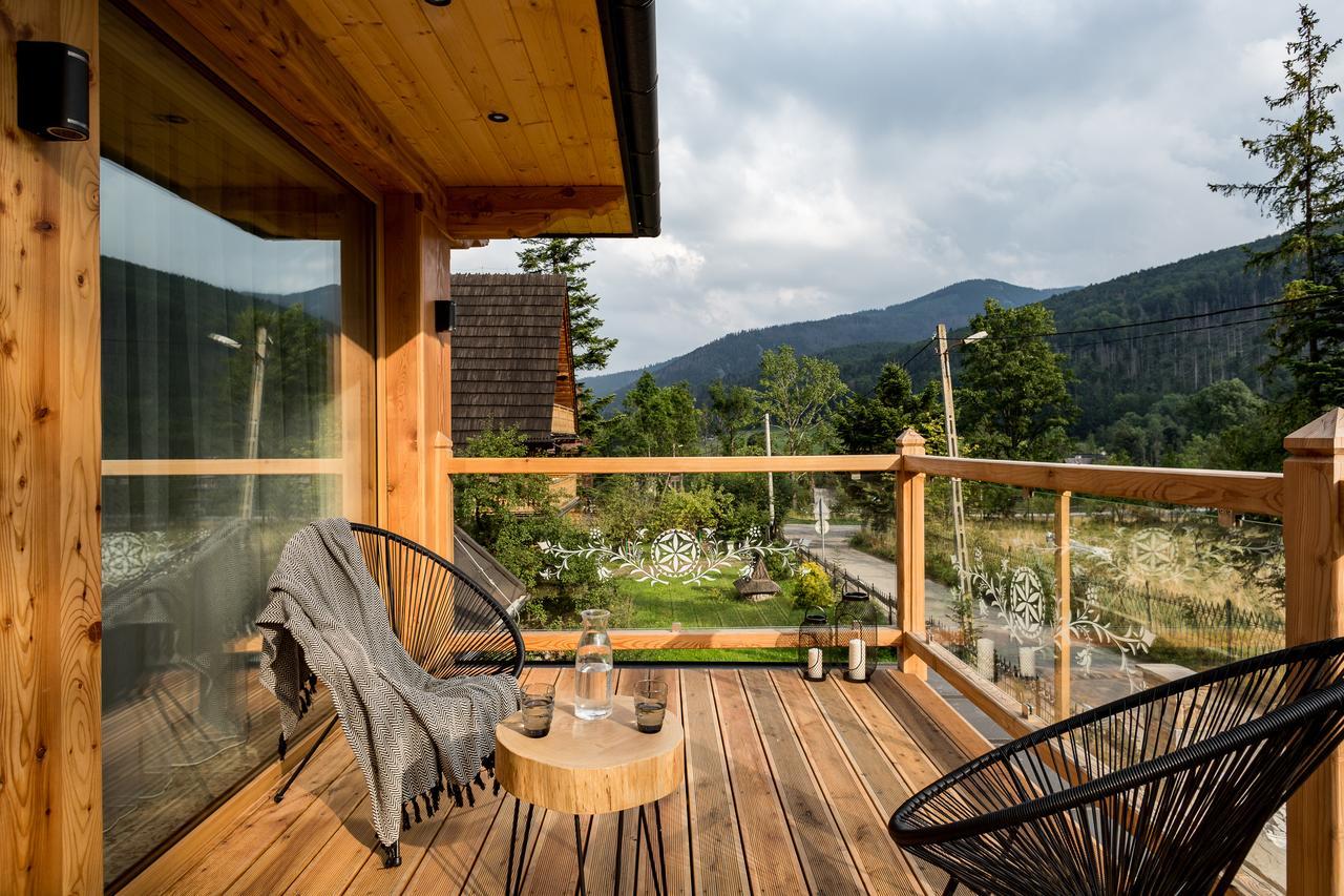 Bed and Breakfast Biala Owca Zakopane Exterior foto A balcony